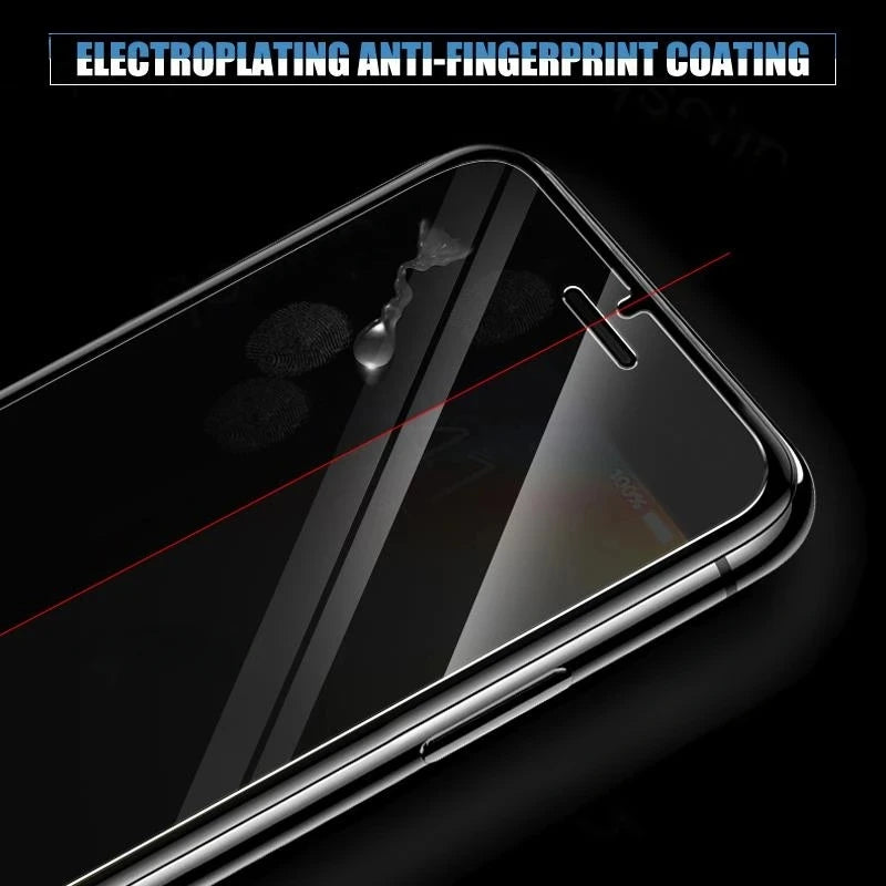 3Pcs Privacy Screen Protector For iPhone 6 6s 7 8 Plus SE2020 SE2022 Anti-Spy Tempered Glass