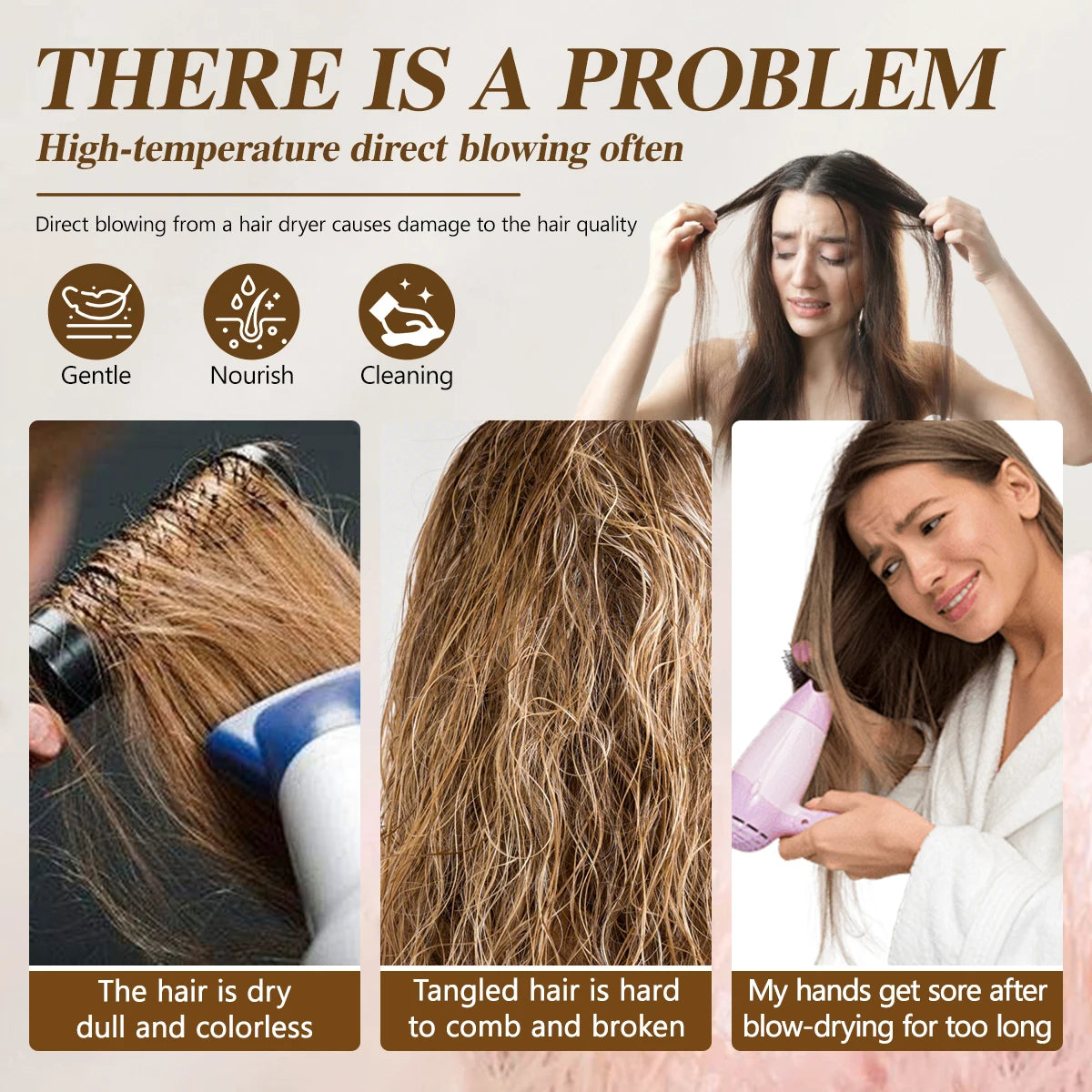 Portable Hair Bonnet Dryer Cap Lazy Man Nursing Dye Hair Modelling Hair Dryerr Cap Hair Dryer Heating Set Household Cap Fast