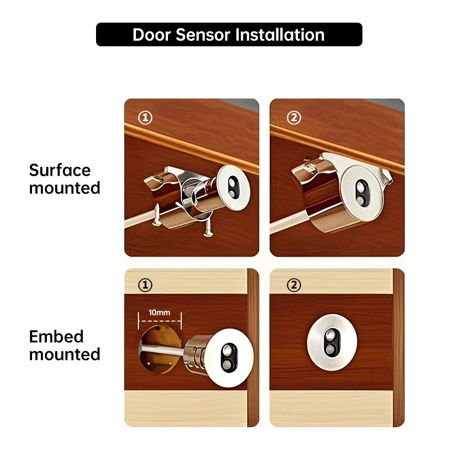 LED Strip Sensor Switch DC12 24V Touch/PIR Motion/Dual Door Sensor for Cabinet Closet & Drawer DIY Shelf Showcase Lighting
