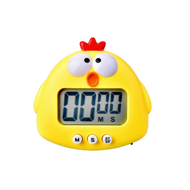 Digital Timer For Kid Study Kitchen Countdown Alarm Clock Child Study Timer Cute Animals Timer Kitchen Cooking Gadgets Gift New