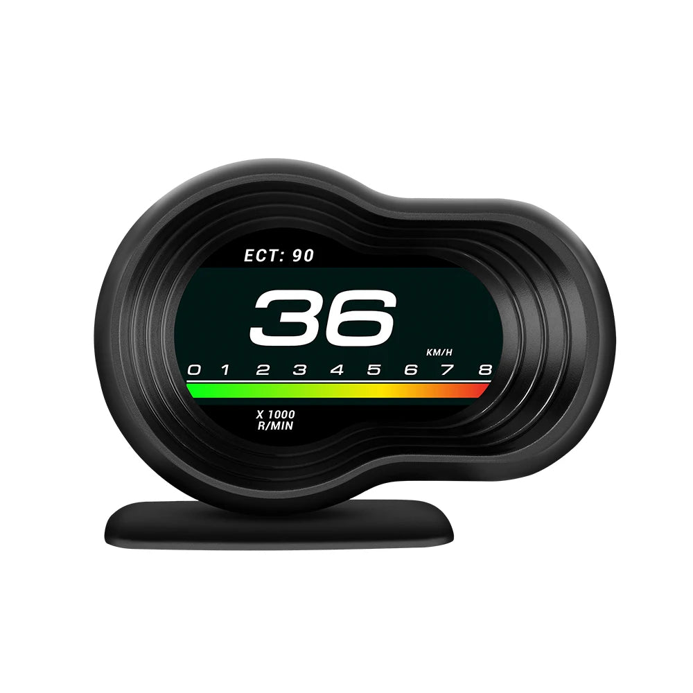 OBD2 Car HUD F9 OBD Head Up Display Auto Smart Car On-board Computer Gauge Digital Speedometer Temperature Engine RPM Alarm