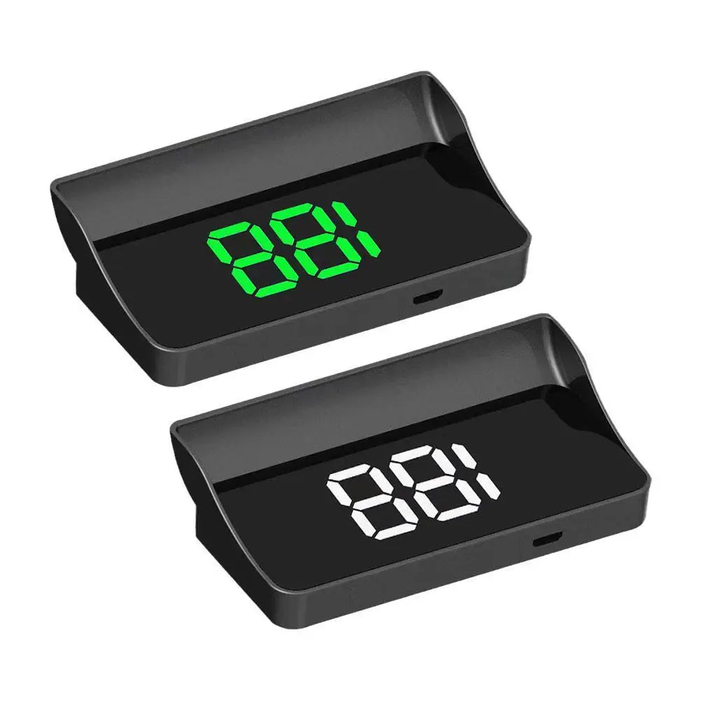 Car Head Up HD Display GPS Speedometer Speed KMH Digital HUD Windshield Projector For All Cars Auto Electronics Accessories ﻿