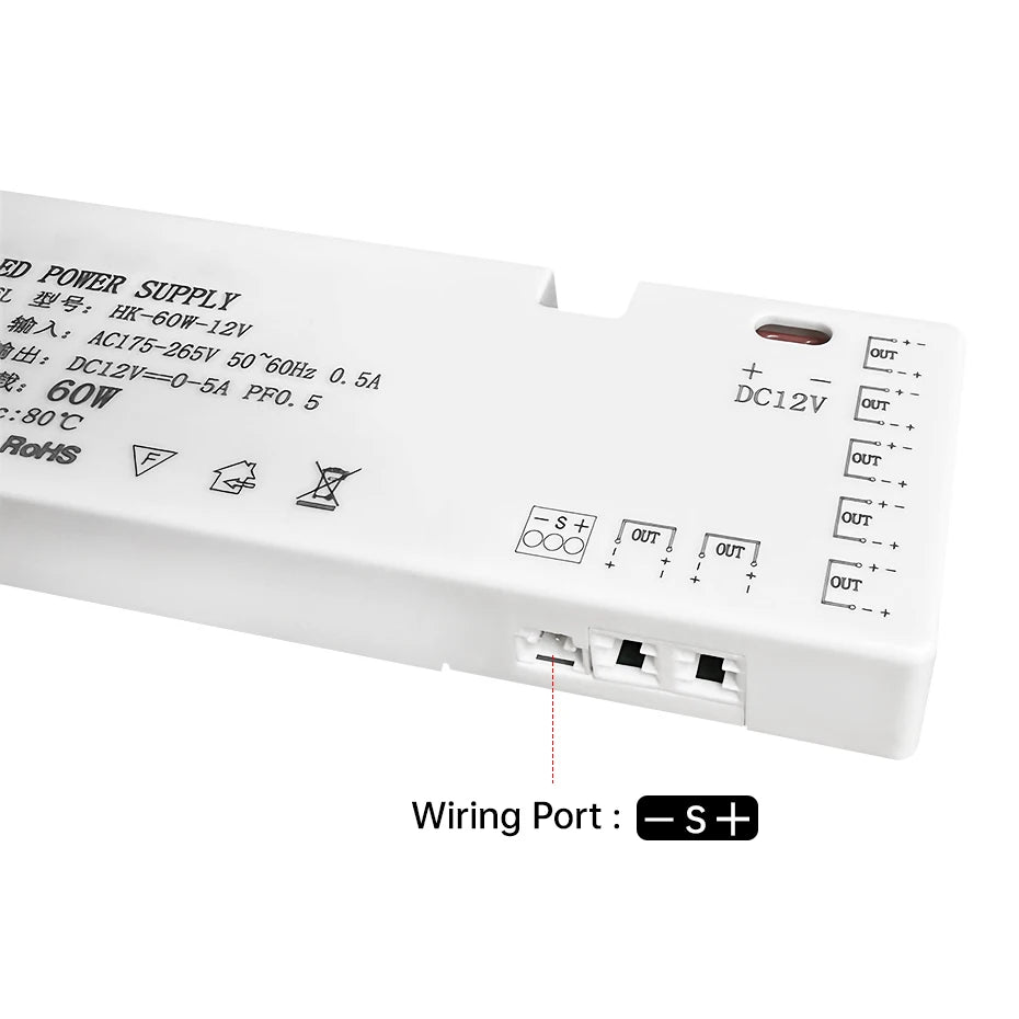 LED Strip Sensor Switch DC12 24V Touch/PIR Motion/Dual Door Sensor for Cabinet Closet & Drawer DIY Shelf Showcase Lighting