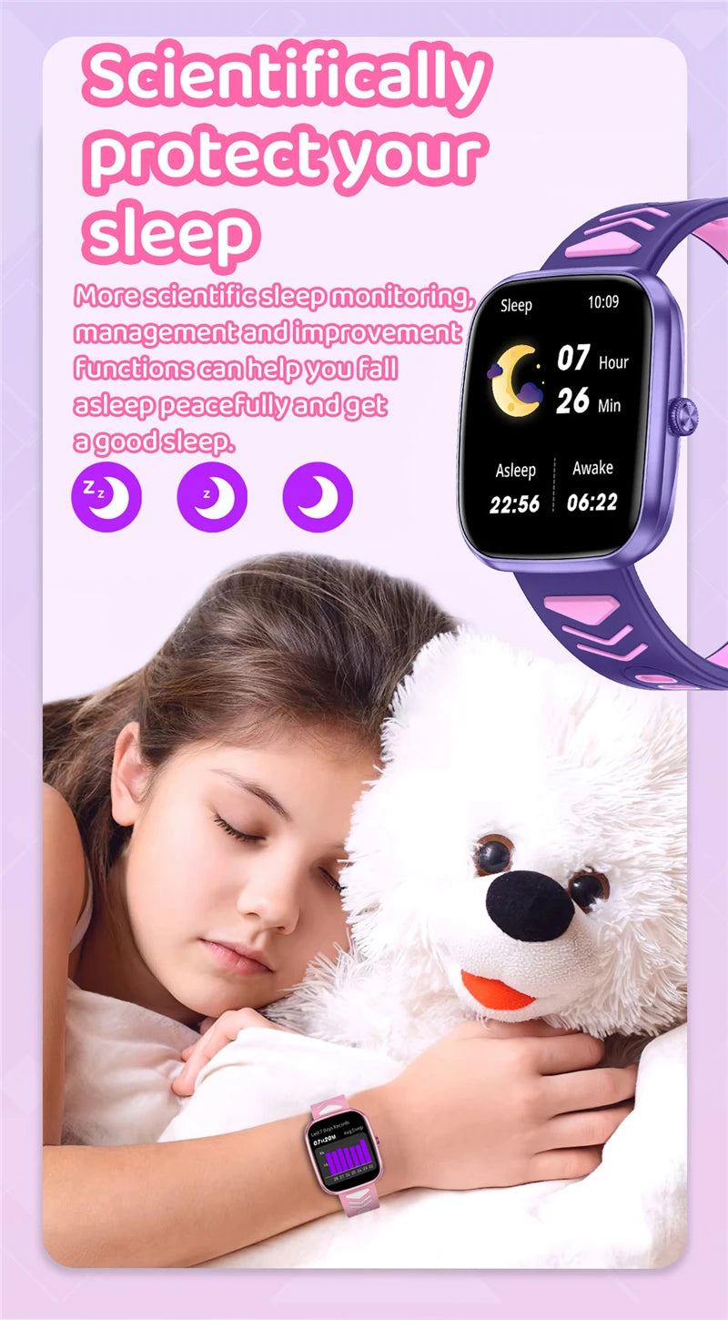 New Kids Smart Watch Child HD Touch Screen Games Smartwatch Music Watch Boy Girl Gift Children Smartwatch For IOS Android