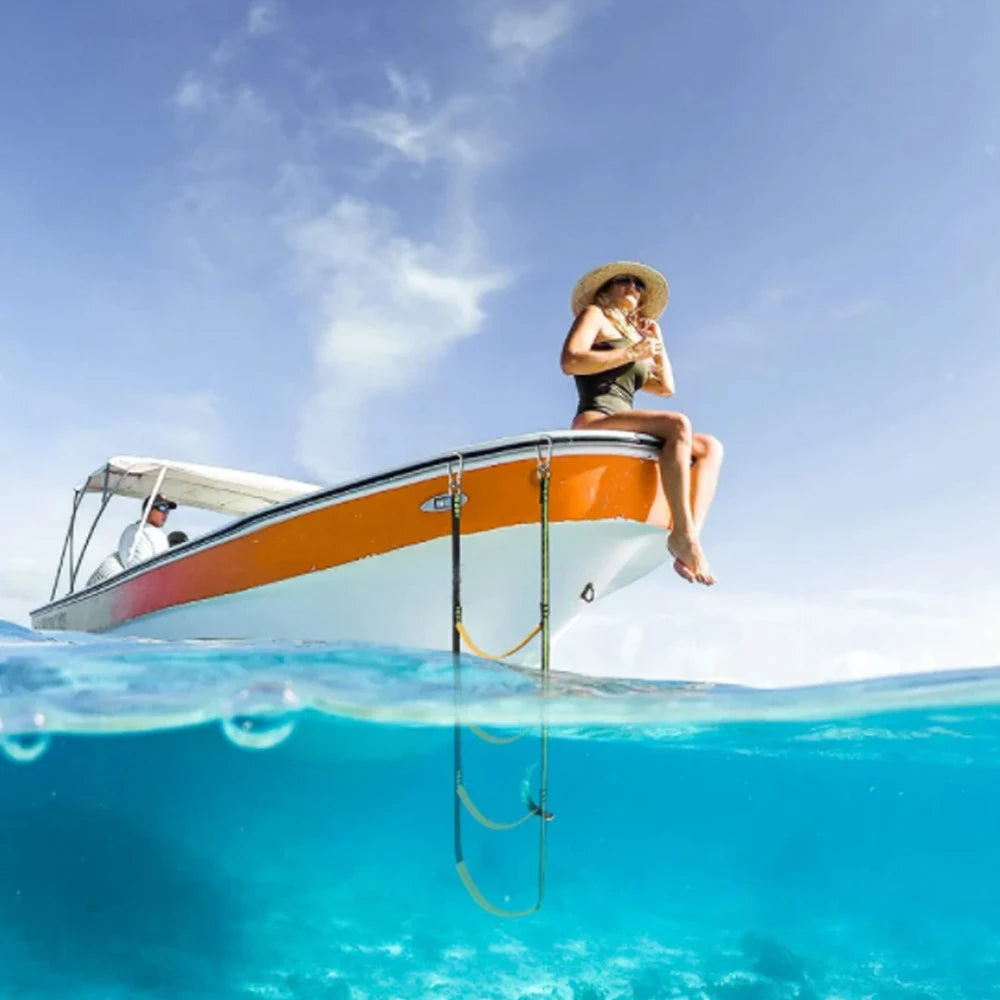 Складная лестница для спуска лодок на воду, портативная лестница для яхт, боковая подвесная лестница, 3/4/5 ступенчатая тросовая лестница для посадки на лодку, мягкая лестница для посадки.