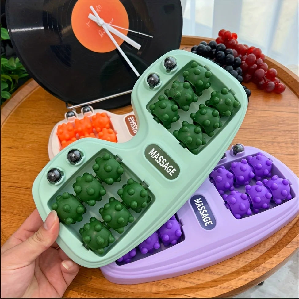 Foot Massage Roller, Finger Pressure Massage Tool, Used for Heel, Arch, Muscle Soreness, Relieving Foot Pain and Pressure