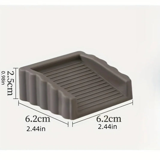 1pcs Door Stoppers - Non-Slip Rubber Wedge Door Stoppers ,Durable Plastic Anti-Collision Safety Holders for Under-Door Draft