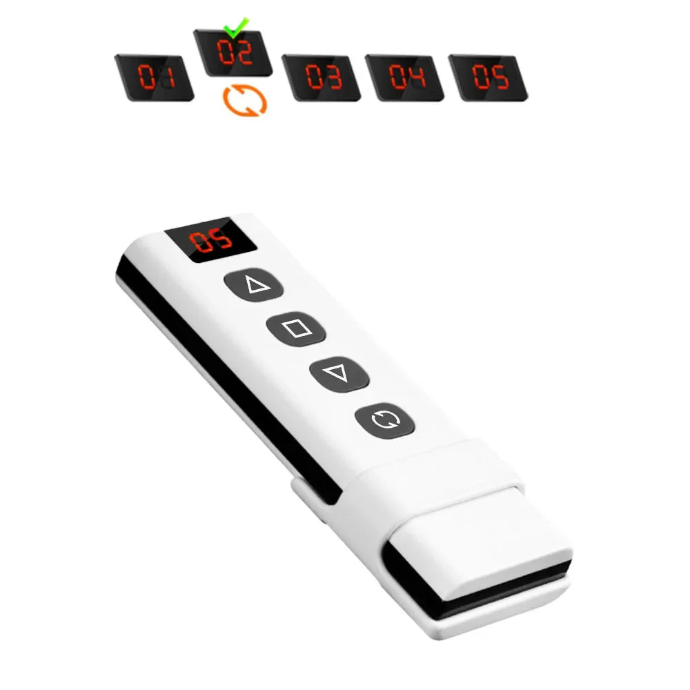 Smart WiFi RF Curtain Switch Module Wireless 433MHz 5 in 1 Remote Controller,110V 220V 240V for Roller Shutter Garage Tuya Alexa