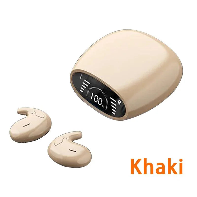 Sleep Invisible Headset Noise Cancelling Wireless Headsets Waterproof Sports Stereo With Mic Bluetooth Earohone