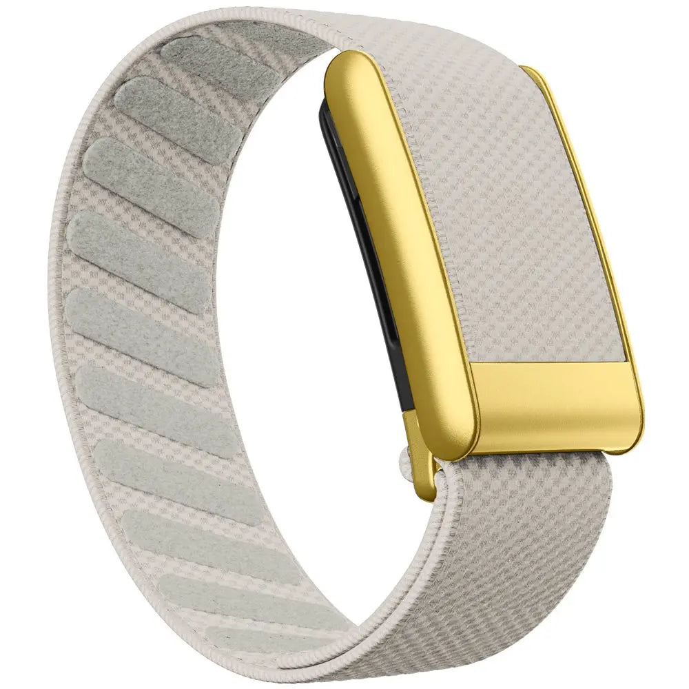 Breathable Nylon Strap For Whoop 5.0/Whoop MG Replacement Wristband Bands Sports Straps For WHOOP 5.0 with Gold Metal Frame