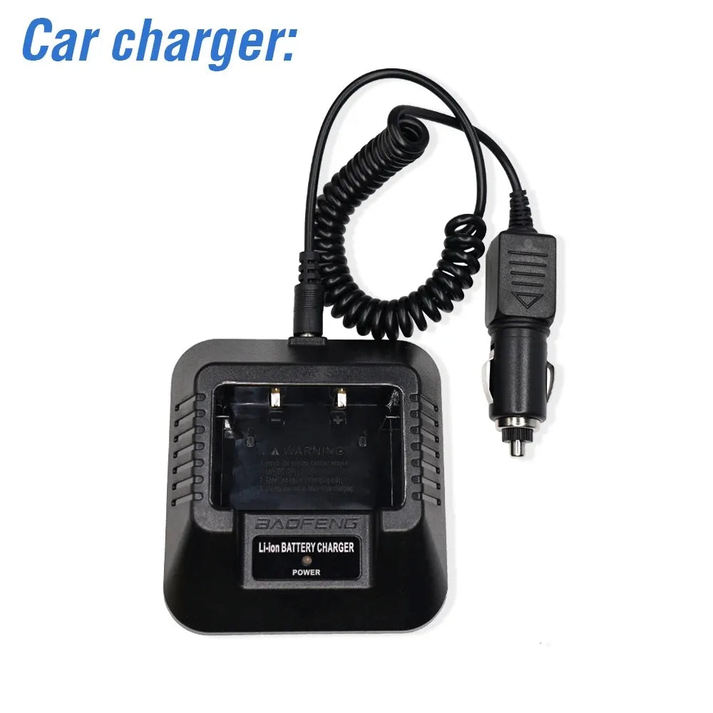 Original USB Adapter UV-5R Charger Pofung Two Way Radio UV5R Walkie Talkie Baofeng UV 5R Li-ion Battery Charger Accessories