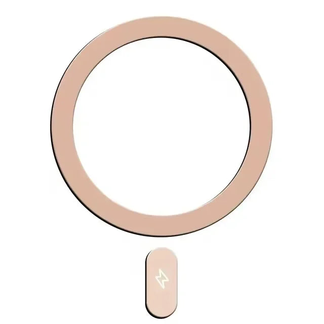 Magnetic Metal Plate Ring for Magsafe Wireless Charger Iron Sheet Sticker Magnet Cellphone Holder for IPhone 17 16 15 13 Pro Max