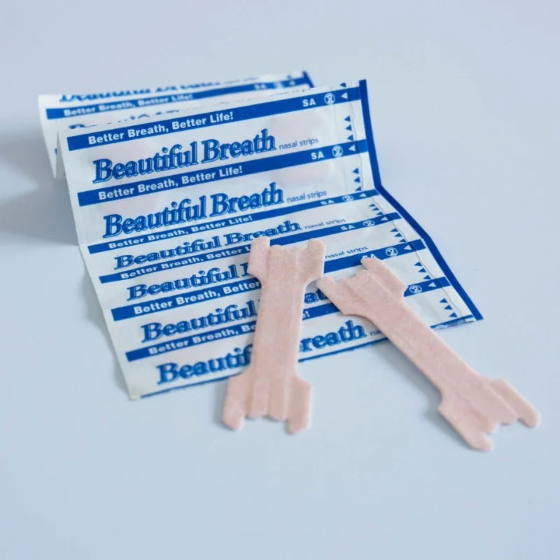 10/100/200pcs Anti Snoring Stickers Breathing Nasal Strips Physical Airway Expansion for Improved Nose Vent Comfort Sleep Aid
