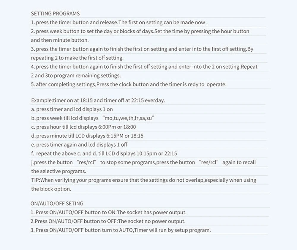 EU Plug Timer Switch Energy Saving Digital Kitchen Timer Outlet Week Daily Hour Programmable On/Off Time Timing Socket Universal