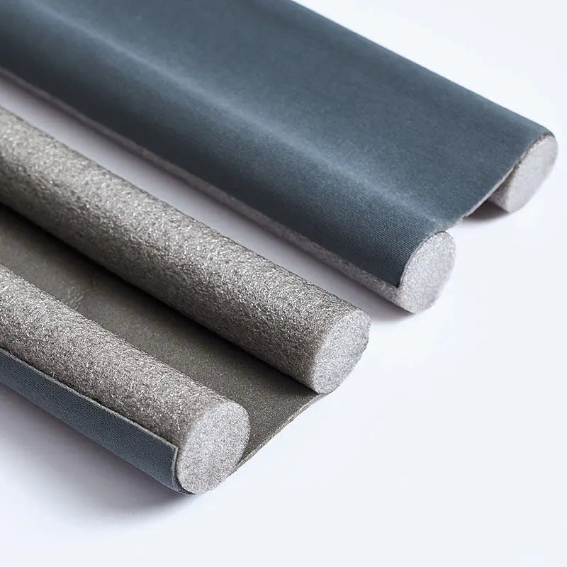 95cm Waterproof Seal Strip Draught Excluder Stopper Door Bottom Guard Double Silicone Rubber Seal Dustproof Soundproof