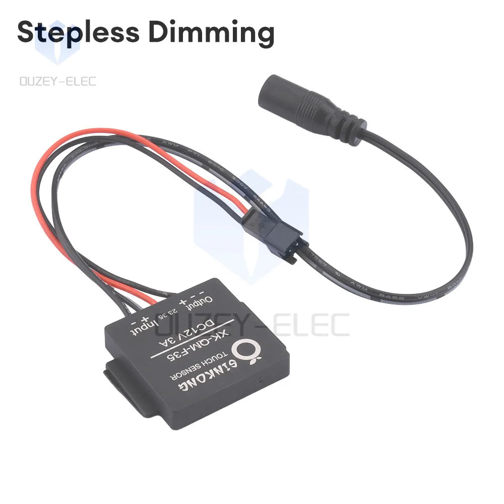 Touch Switch Sensor Stepless LED Inductive Dimming Touch Switch for Led Light Mirror Lamp Dimmer Control Switch Touch Pad