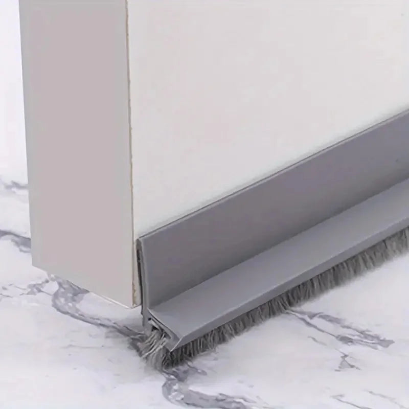 Door Seal Draft Stopper with Brush Reduce Noise, Rubber Door Sweep Breeze BlockerInsect proof, dust proof and sound proof seal