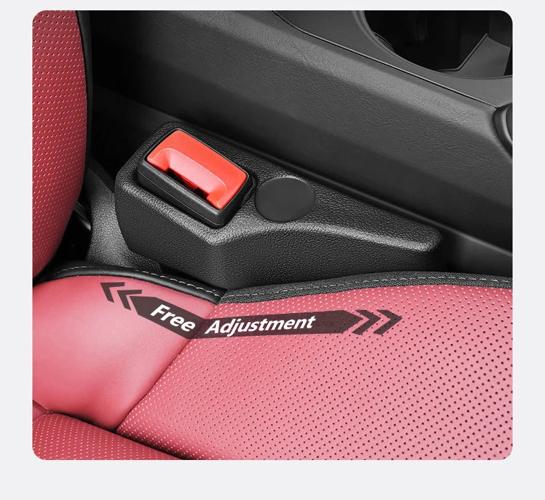 2Pcs Car Seat Gap Filler Odorless Seat Belt Buckle Protector Flexible Seat Side Gap Filling Strip Universal Auto Drop Blocker