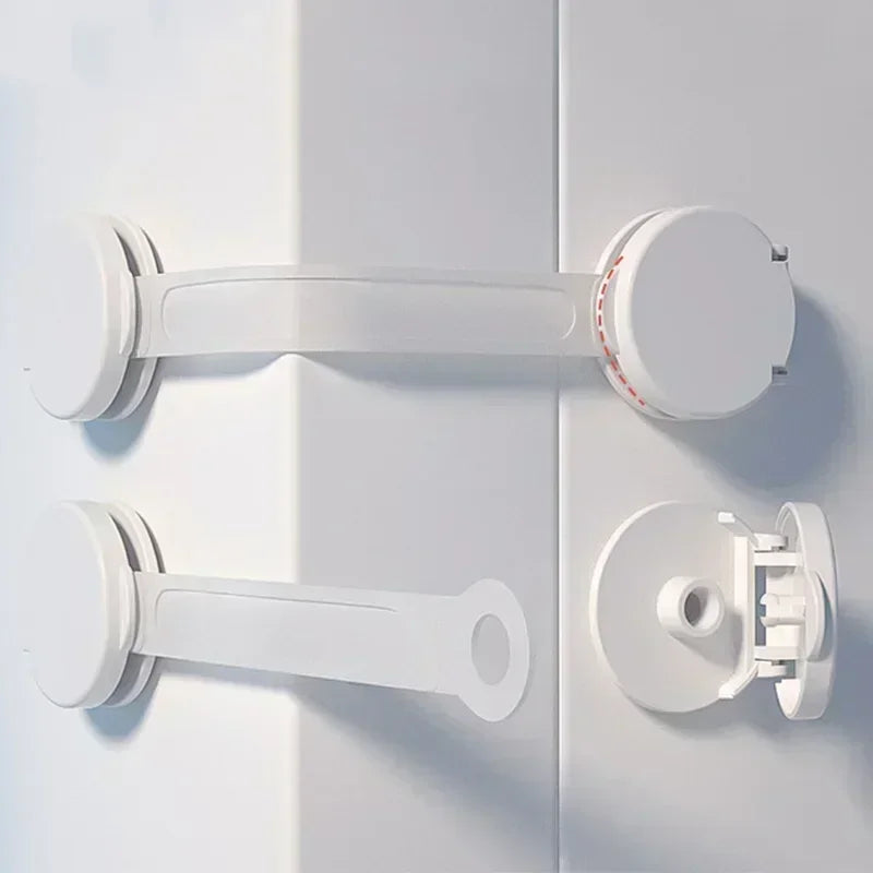 2/5PCS baby proof Cabinet Locks  Multi-function Security Protection Locks Baby Safety Lock Child Protect Refrigerator Lock