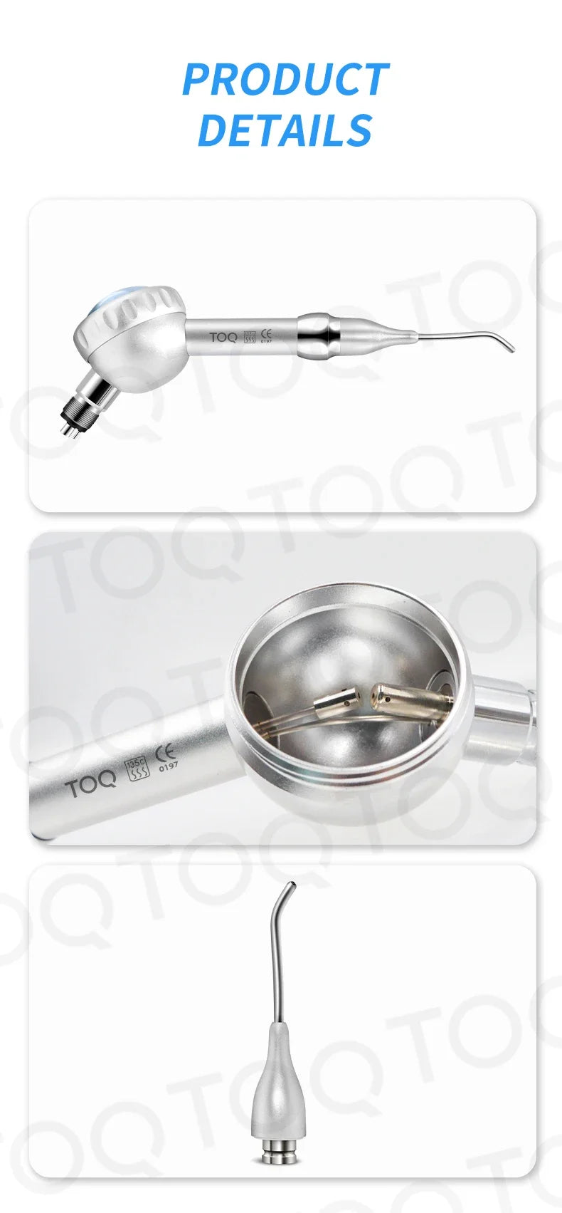 dental equipment Teeth Whitening Spray Dental Air Water Polisher Jet Air Flow Oral hygiene Tooth Cleaning Prophy Polishing tool