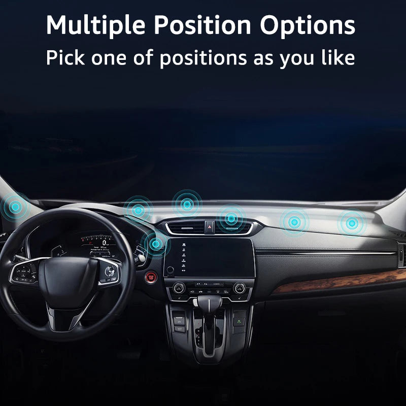 Universal Magnetic Car Phone Holder Stand Round Magnet Car Mount Bracket GPS Smartphone Mobile Support In Car Bracket for IPhone