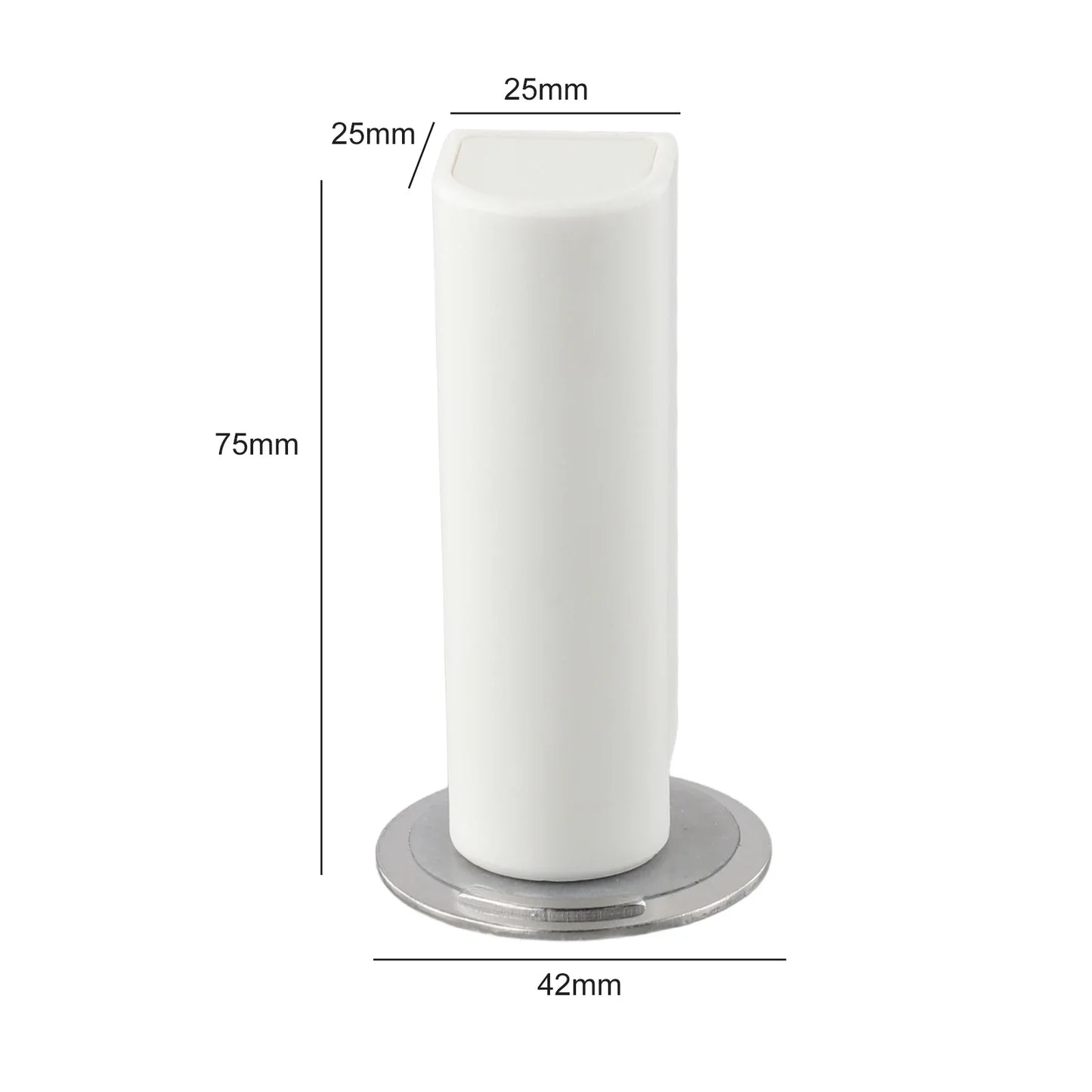 Heavy Duty Magnetic Door Stopper Stainless Steel Doorstop Black Without Punching Door Suction Door Holder Door Hardware Touch