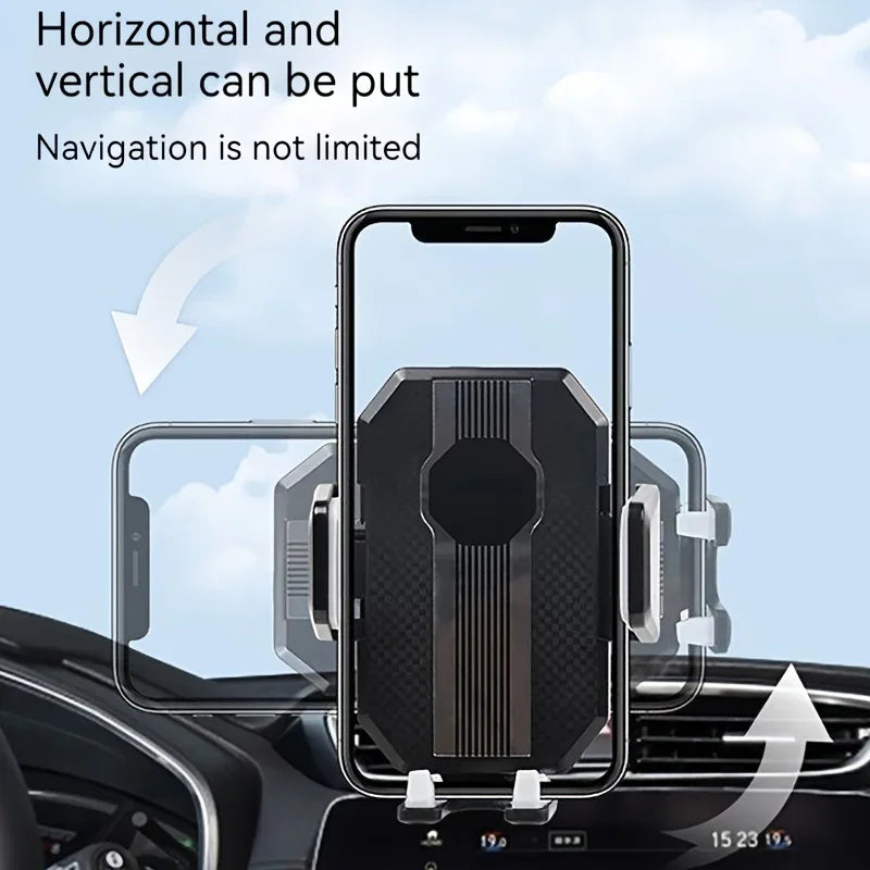 VIKEFON Car Phone Holder Stand Universal Dashboard Car Clip Mount GPS Bracket Sucker Mobile Phone Support in Car For All Phones