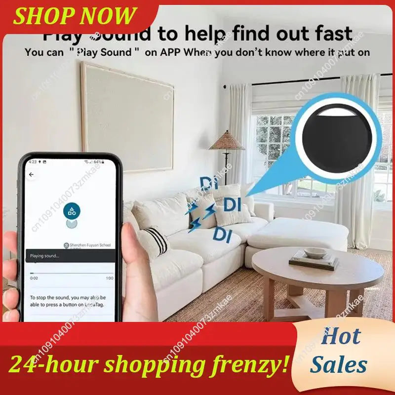 Daily Sale 4Pcs Smart Bluetooth GPS Tracker Key Luggage Pet Locator For Luggage Wallets Keys Bags Pets