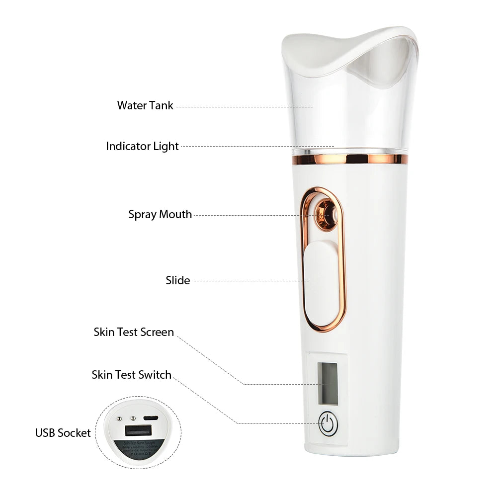 Hot Compress Blackhead Remover Vacuum Suction Acne Pore Cleaner Electric Nose Face Deep Cleansing Skin Care Device Birthday Gift