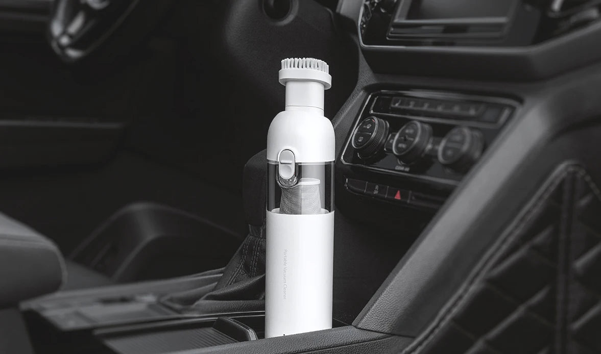 Xiaomi Mijia Mini Vacuum Cleaner, 13000Pa Portable Wireless One-Button Start 88000RPM Brushless Motor with Multi Nozzles for Car