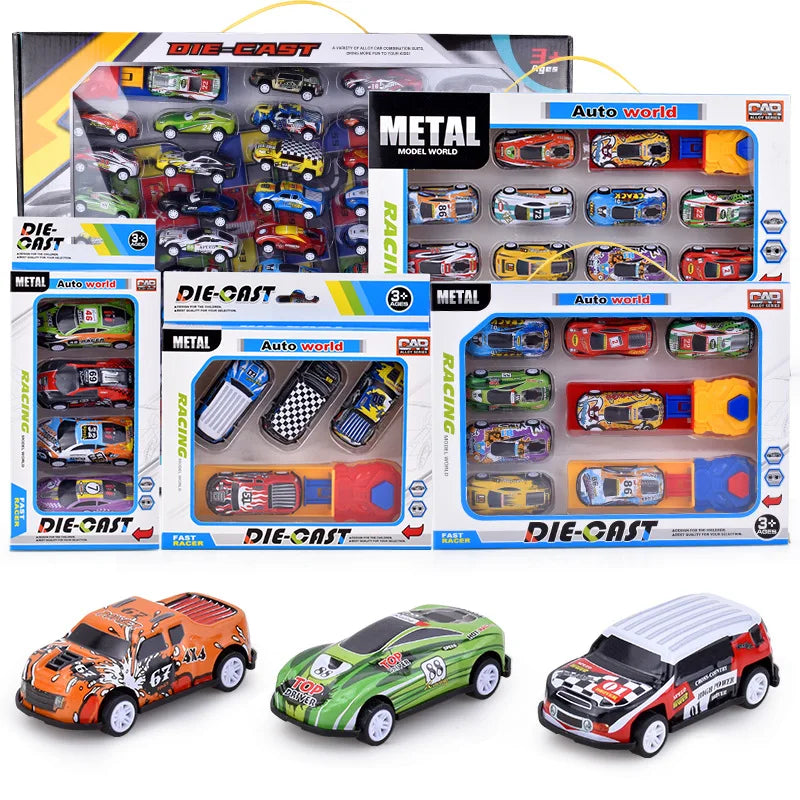 New Children Stunt Car Model Alloy Body Pull Ejection Jumping Mini Cars Simulation Diecast Vehicle Collectible Toy For Kids Gift
