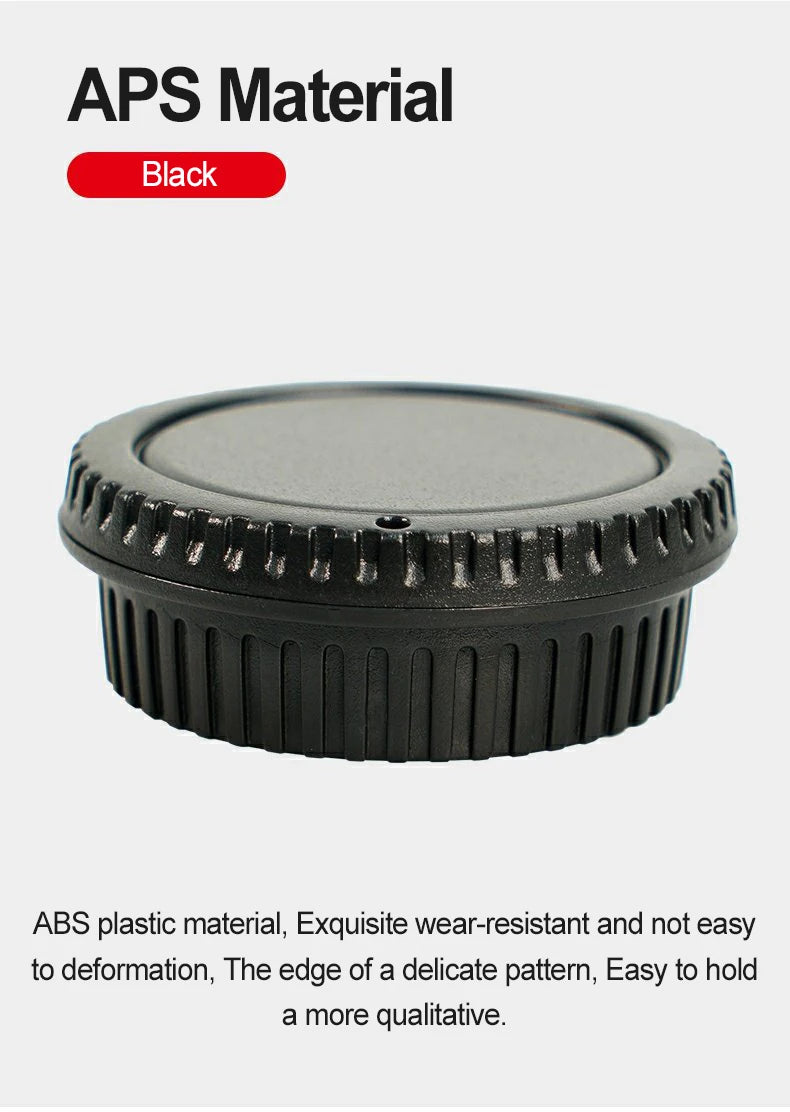 Camera Lens Cap for Nikon F Mount SLR Camera Body Cap Lens Rear Cap D800 D850 D910 D7200 D7300 D7500  D810 D5200