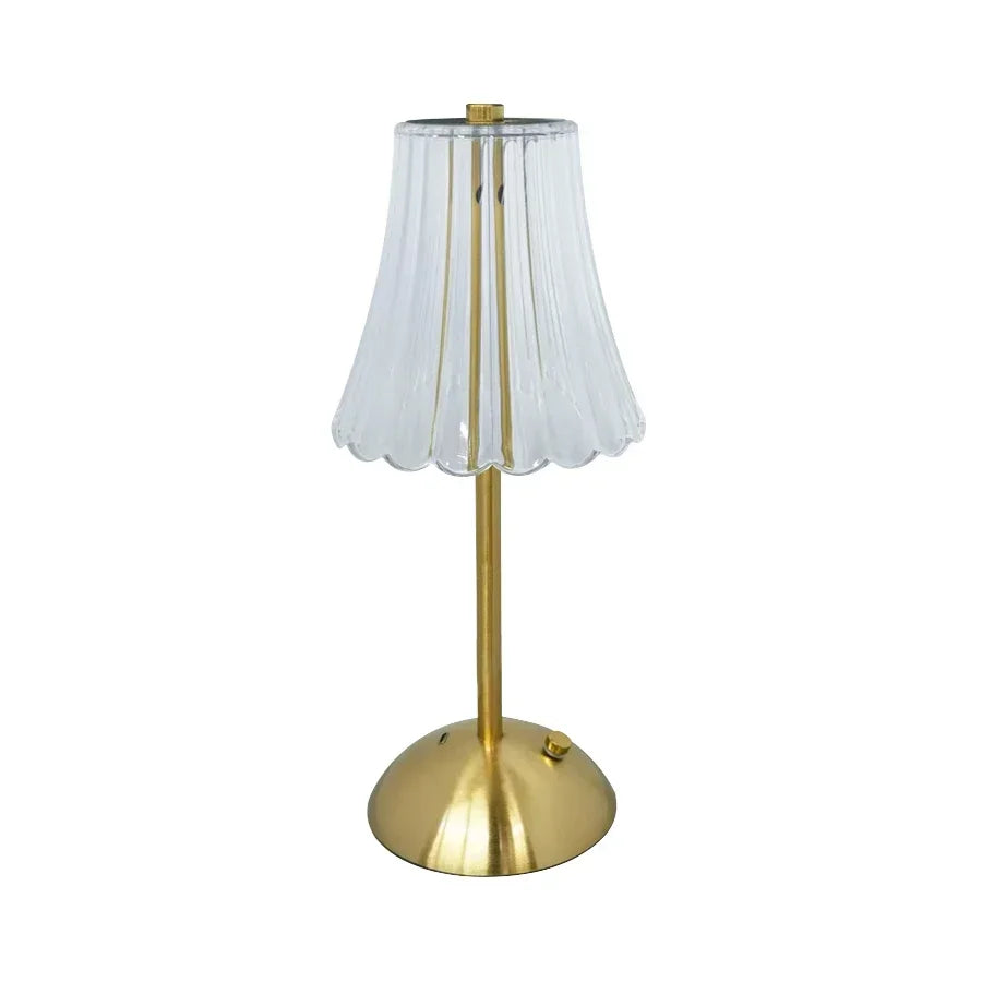 USB Rechargeable LED Table Lamp Touch Sensor Desktop Night Light For Bar Hotel Restaurant Bedroom Atmosphere Room Decor Lighting