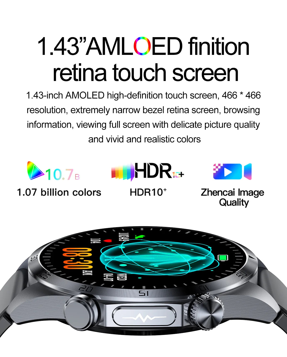 2025 Laser Pulse Uric Acid Blood Fat Nursing Smart Watch Men Body Fat Blood pressure ECG+PPG Sleep aid Treatment Health Watch