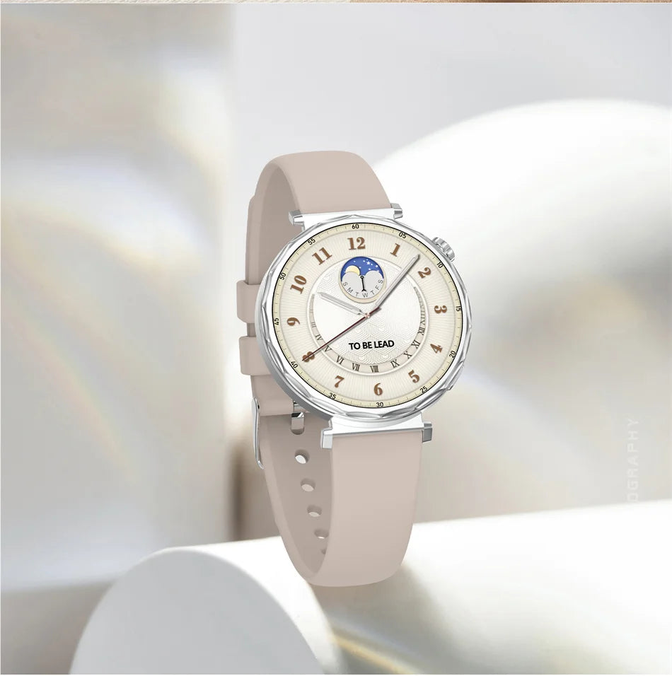 2025 New GPS Tracking Smartwatch Women AMOLED HD Screen Heart Rate Bluetooth Call IP68 Waterproof Smart Watch Android IOS