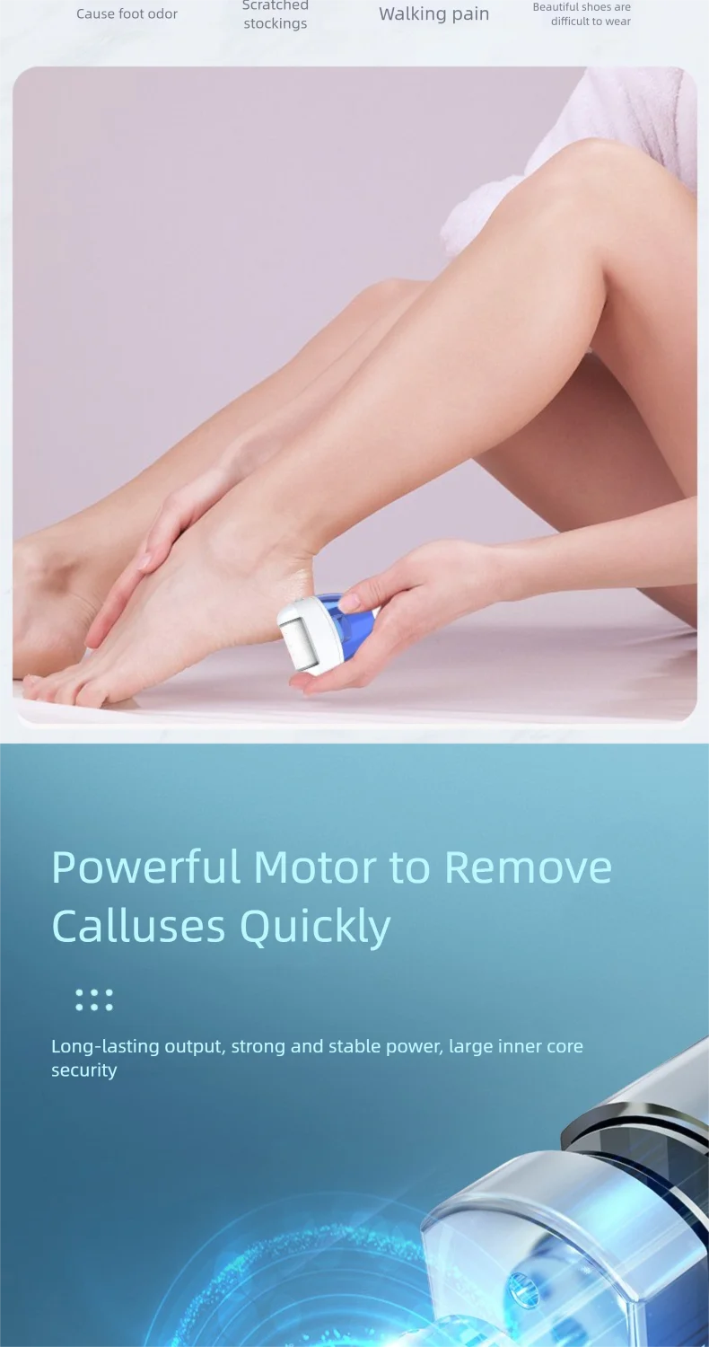 Electric Foot Sandpaper foot callus remover pedicure tools pedicure machine callus remover electric  Professional Foot Care