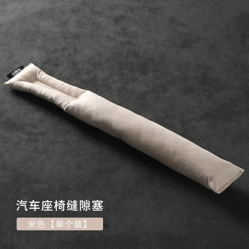 Car Seat Gap Filler Soft Car Styling Padding Leather Leak Pad Plug Spacer Universal Interior Accessories Car Organizer