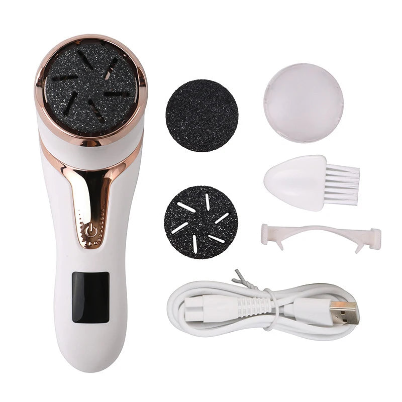 Electric Pedicure Tools Foot Care File Leg Heels Remove Hard Cracked Dead Skin Callus Remover Feet Foot Files Clean Care Machine