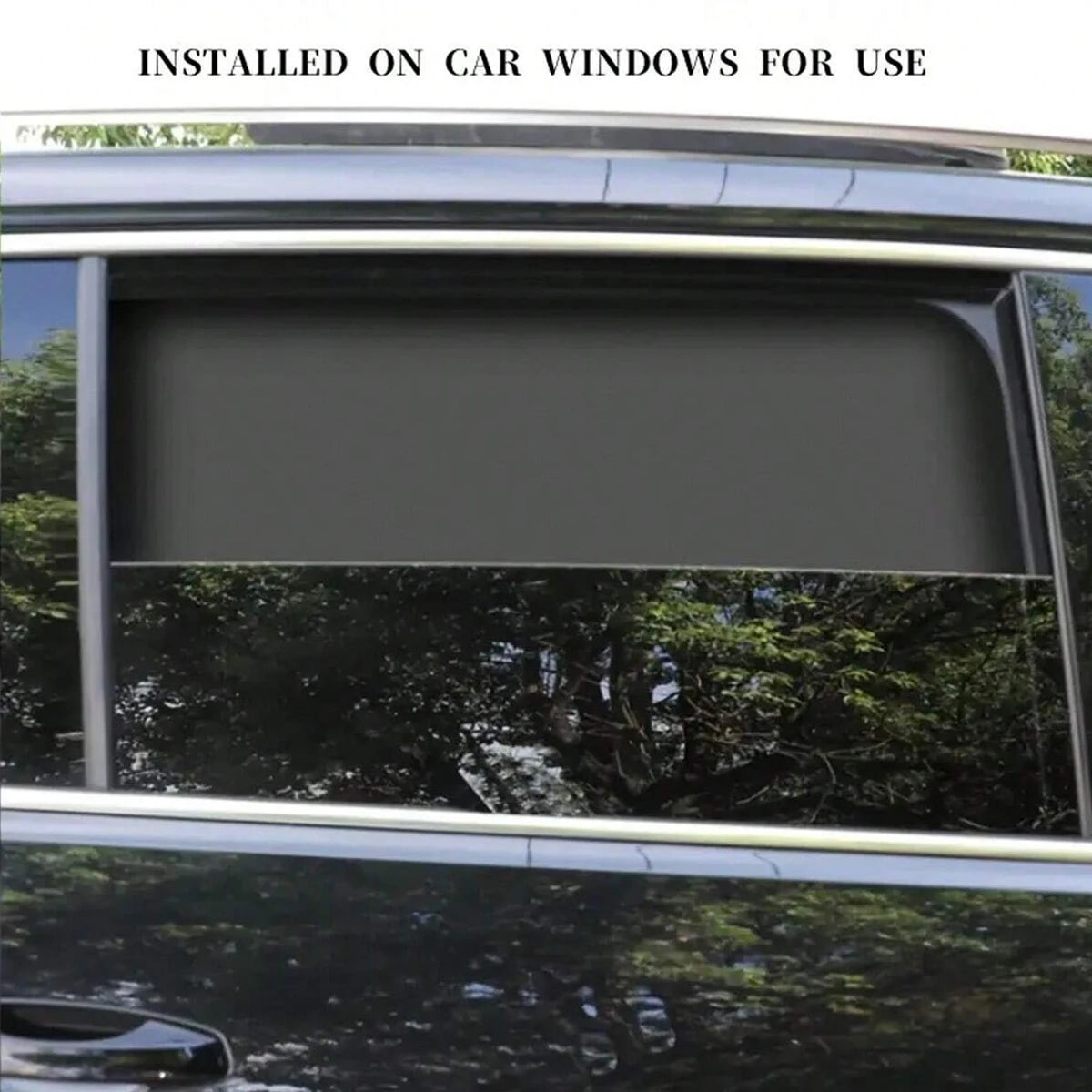 Magnetic curtain protectors, side window sunshades, UV protection, suitable for most models, universal in all seasons