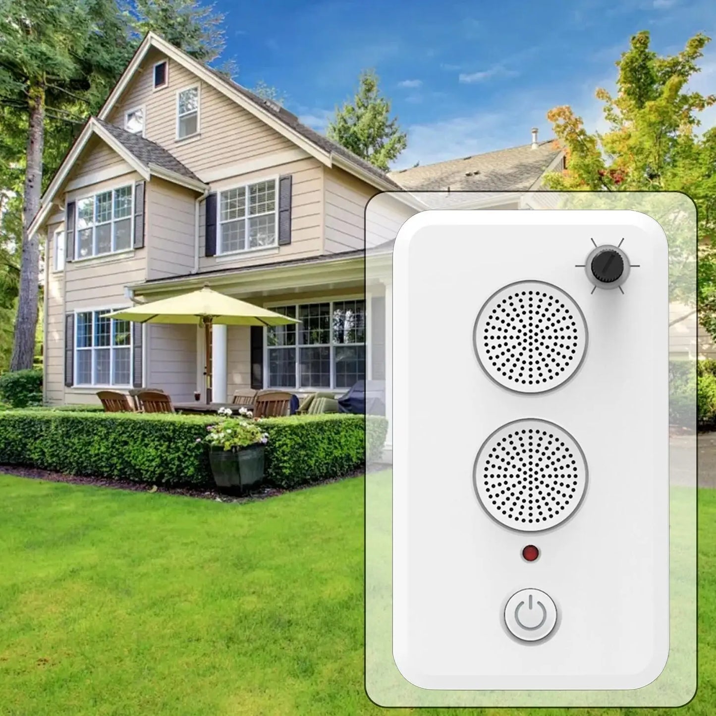 Bat Repeller Devices Adjustable Electric Animal Trap Ultrasonic Anti bat Electronic Training Device for Attic House Garden