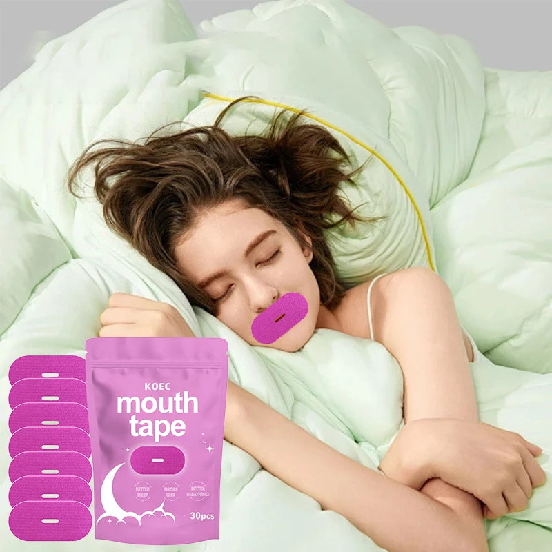 Stop Snoring Patch Nose Breathing Correction Improve Sleeping Promoting Better Breath Portable Night Sleep Mouth Orthosis Tape