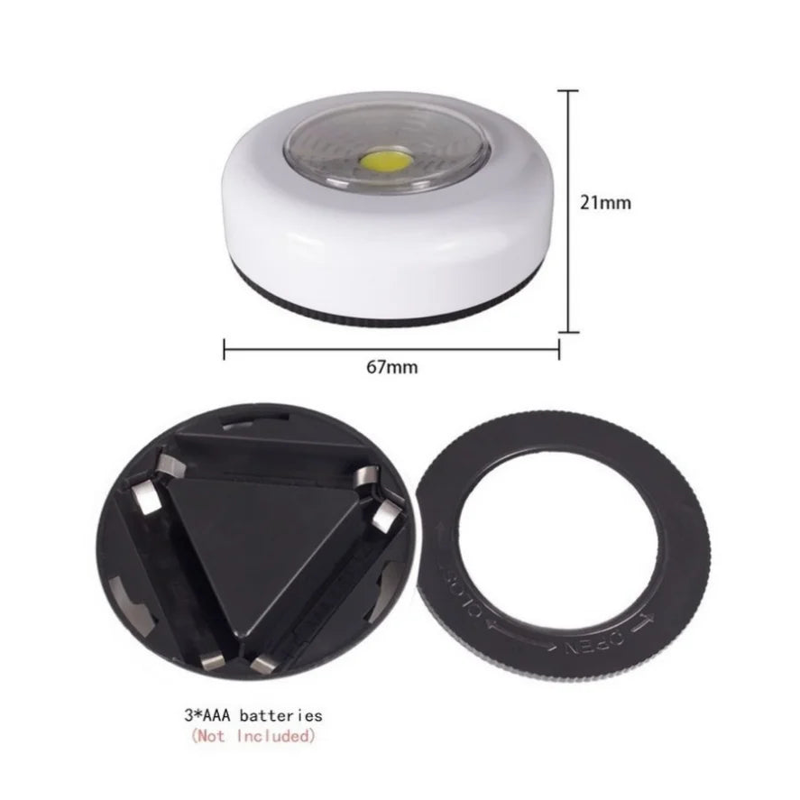 1/2/3/5 LED Night Light COB Touch Light Under Cabinet Led Wireless Wall Lamp Wardrobe Cupboard Drawer Closet for Bedroom Kitchen