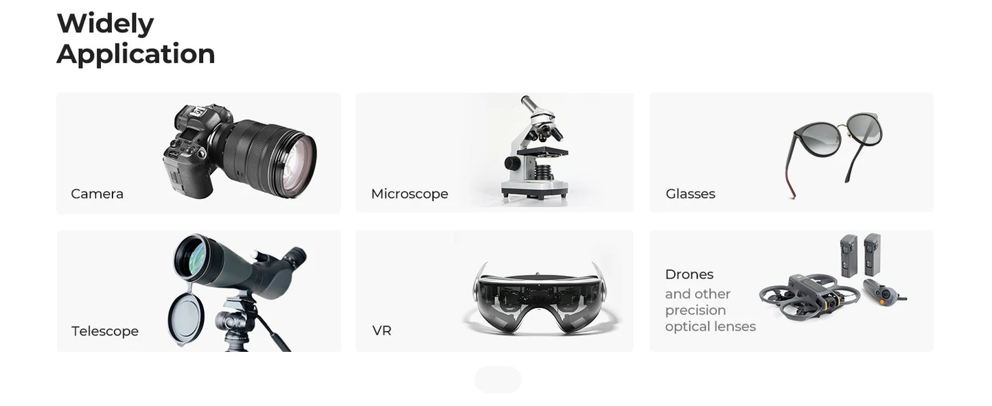 K&F Concept Camera Lens Cleaning Kit with Camera Blower Glasses Wipes Cloth Cleaning Liquid Cleaning Pen for Camera Lens Phone