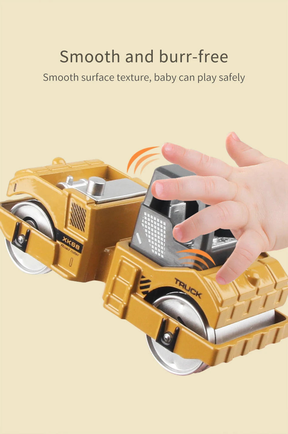 6pcs/set Alloy Engineering Truck Toy Loader Vehicle Excavator Tractor Toys Car Classic Construction Model for 3 years Boys Gifts