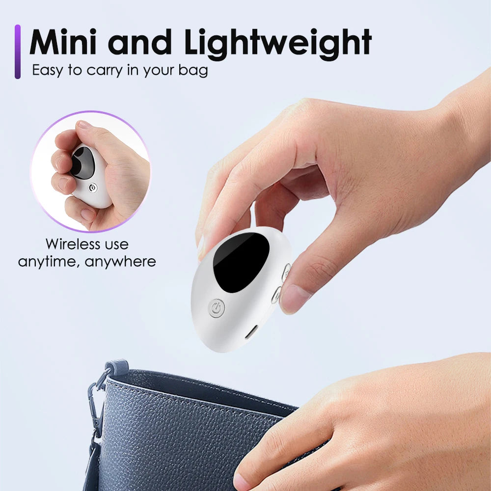 Handheld Sleep Device Mini Portable Sleep Aid Artifact Hypnosis Machine Help Sleep Smart EMS Pulse Stimulation USB Charging