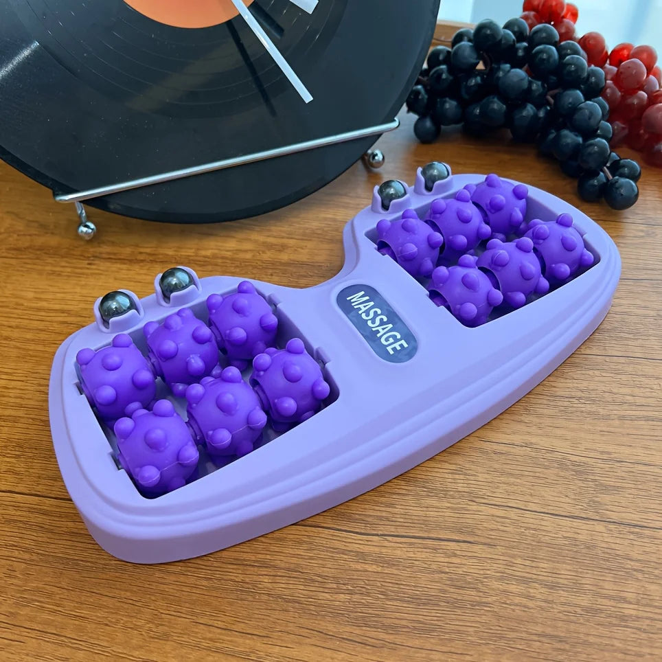 Foot Massage Roller, Finger Pressure Massage Tool, Used for Heel, Arch, Muscle Soreness, Relieving Foot Pain and Pressure