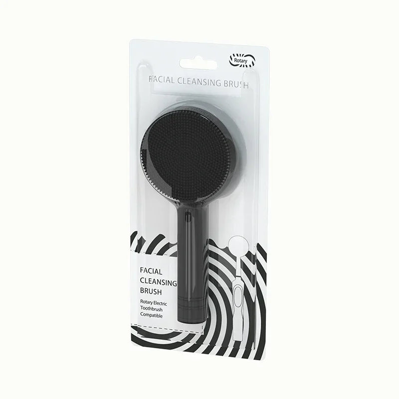 Facial Brush Head For Braun Oral b Vitality Triumph D12 D16 D20 D34 Electric Toothbrush Head Silicone Facial Cleansing Brush