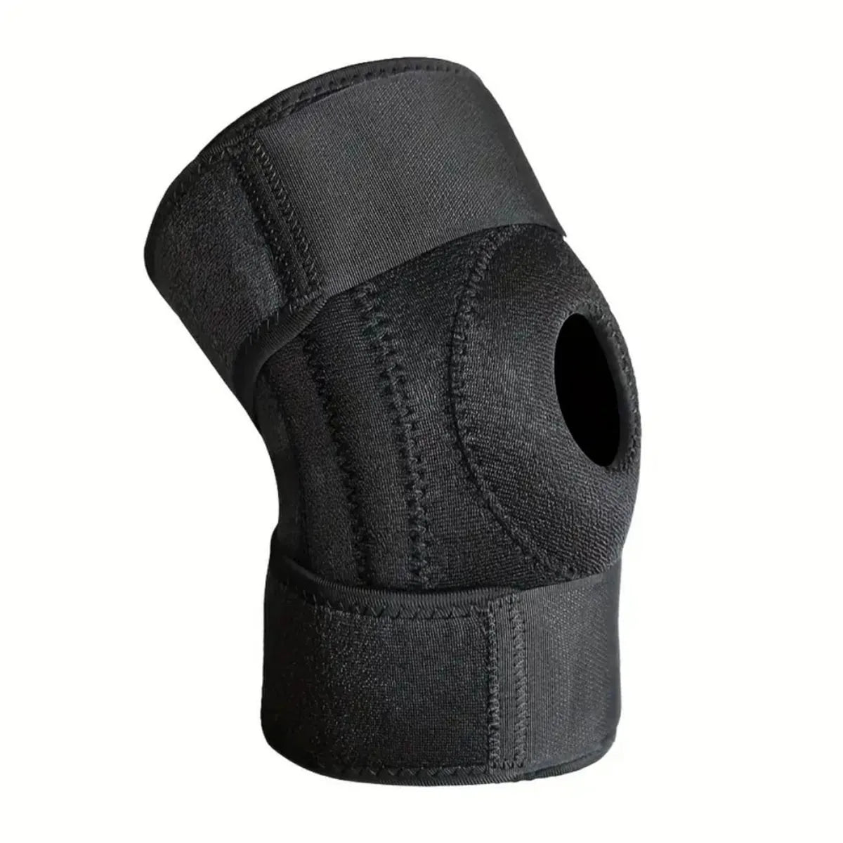 Knee Brace with Side Stabilizers Breathable Adjustable Knee Support Suitable for Sport Training and Knee Pain