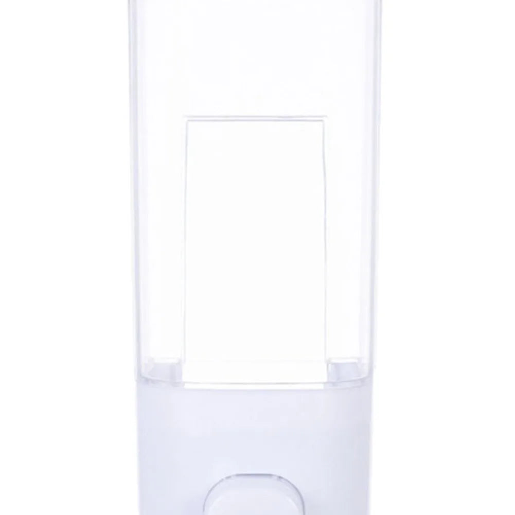 500ML Wall Mounted Shampoo Soap Dispenser Bathroom Non-punching Manual Press Soap Liquid Dispenser Touchless Disinfectant Bottle