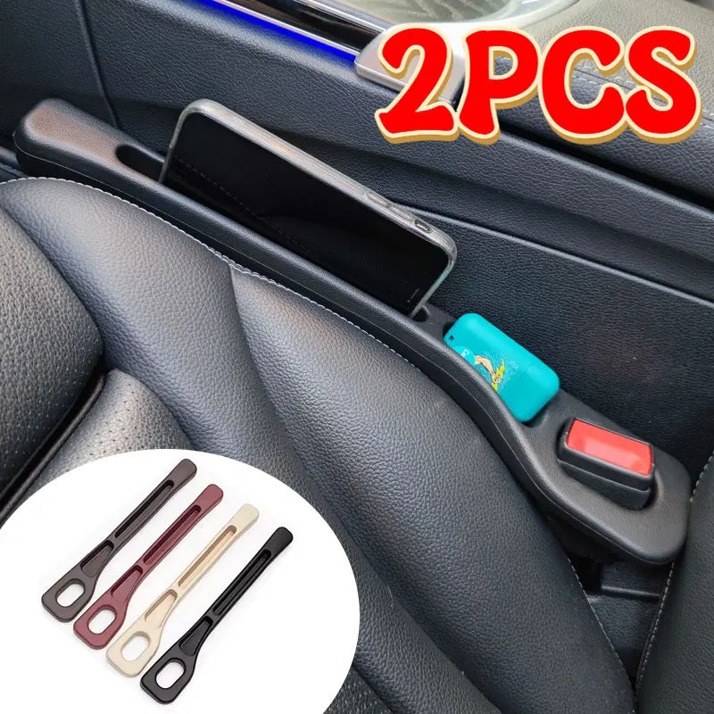 2Pcs Universal Car Seat Gap Plug Strip Side Seam Car Gap Filler Leak Proof Seat Gap Storage Organizer Auto Interior Decoration